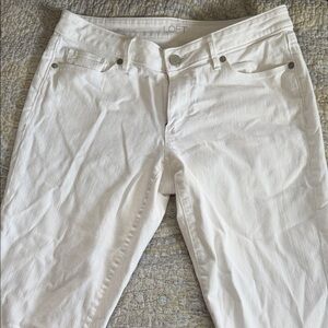 LOFT White Ankle & Cropped Jeans